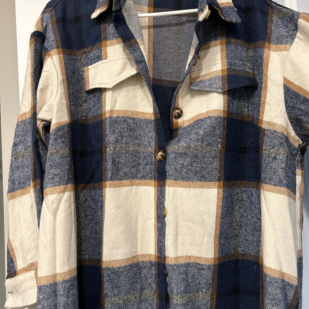 Plaid shacket